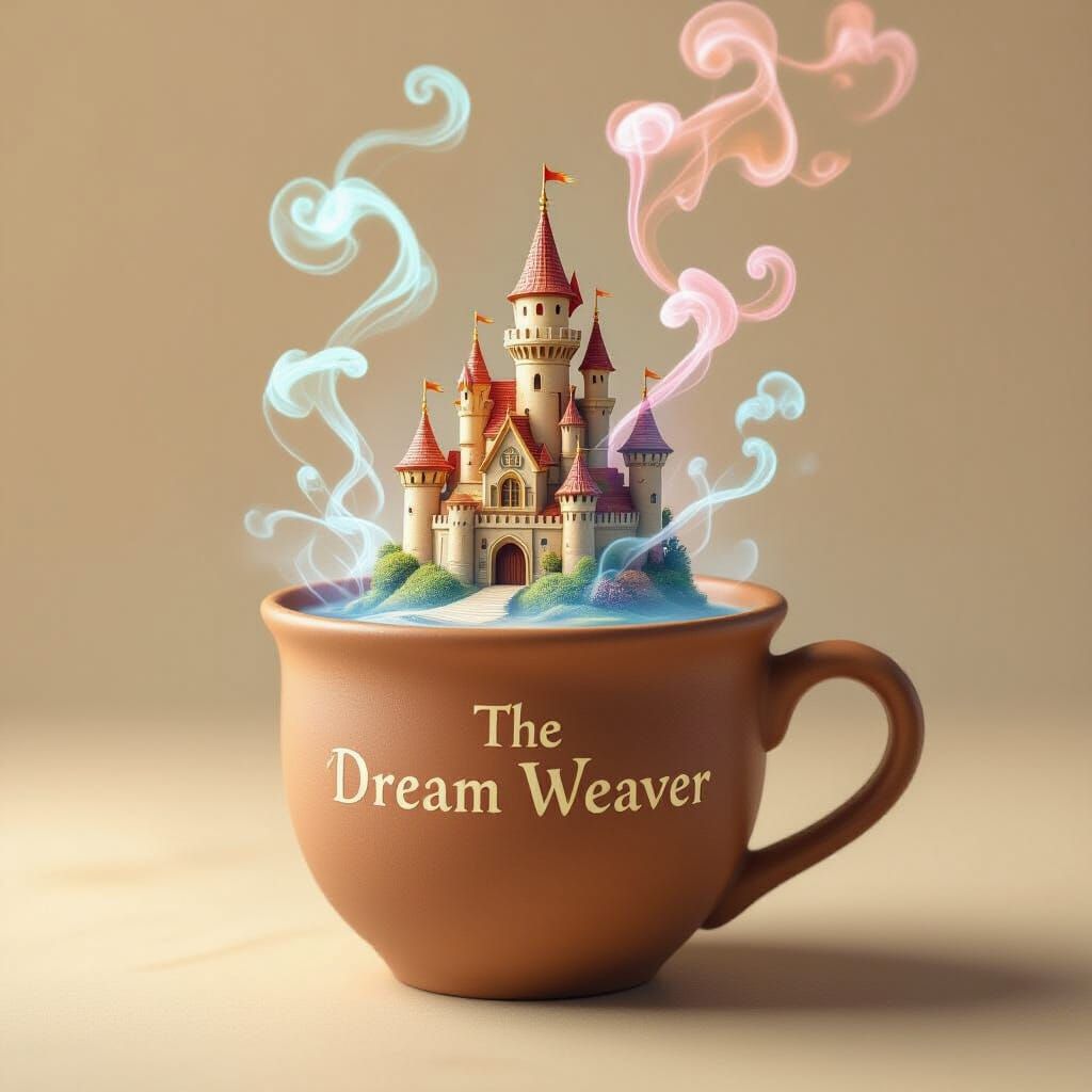 Dream Weaver Potion Cup with Castle of Smoke