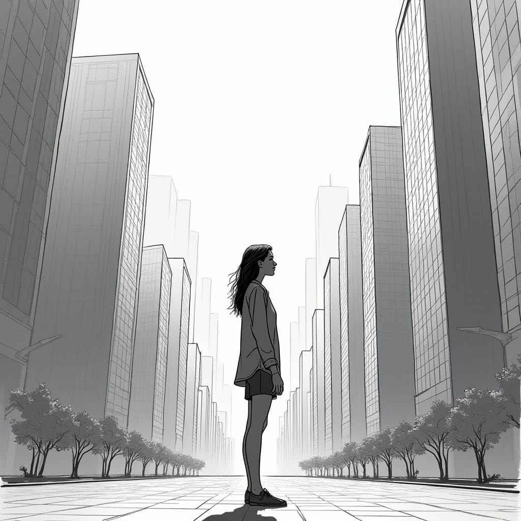 Woman in Metropolis: Graphic Novel Serenity
