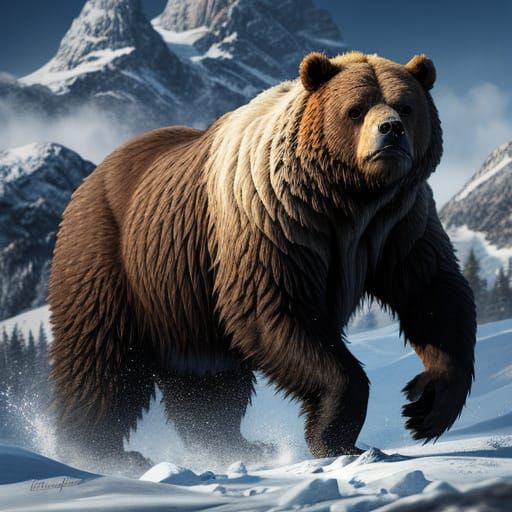 AI Image of an Ultra-Grizzler
