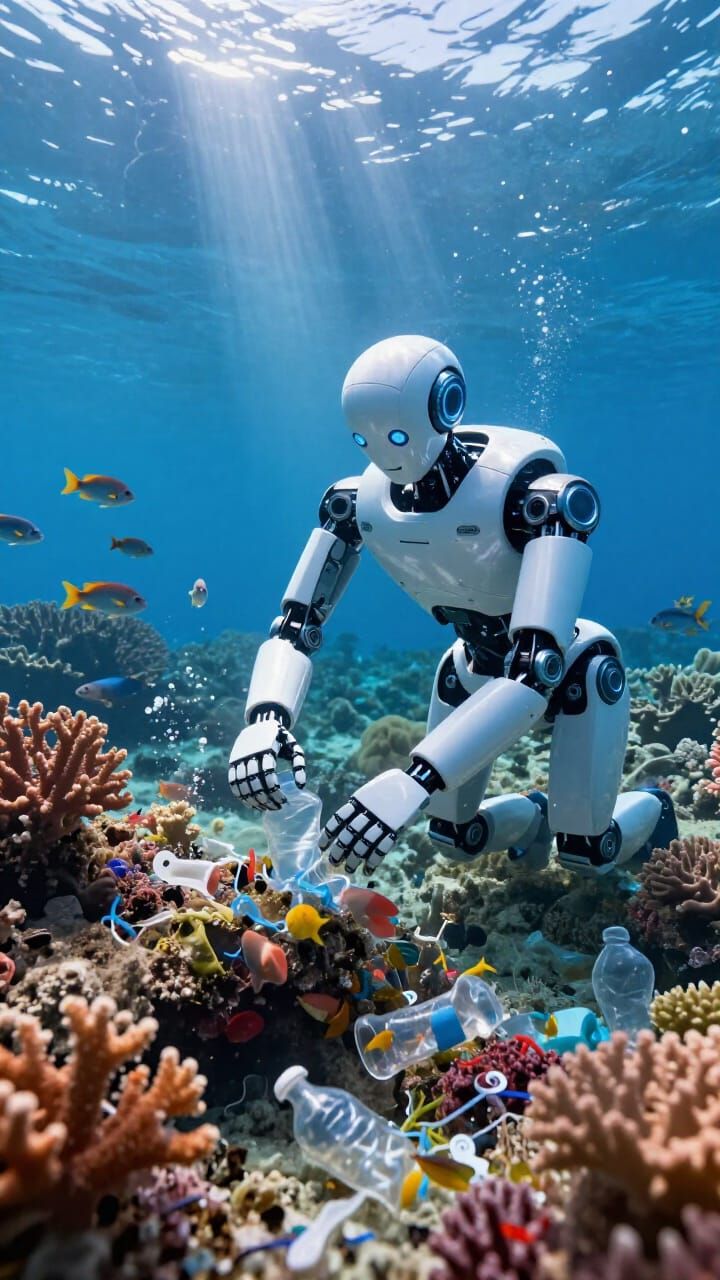 AI Robot Restores Ocean Floor: Coral Reefs Bloom, Fish Retur...