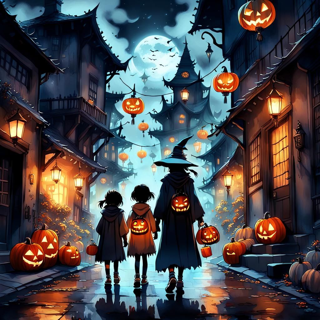 Kids Trick-or-Treating: Studio Ghibli Halloween Night