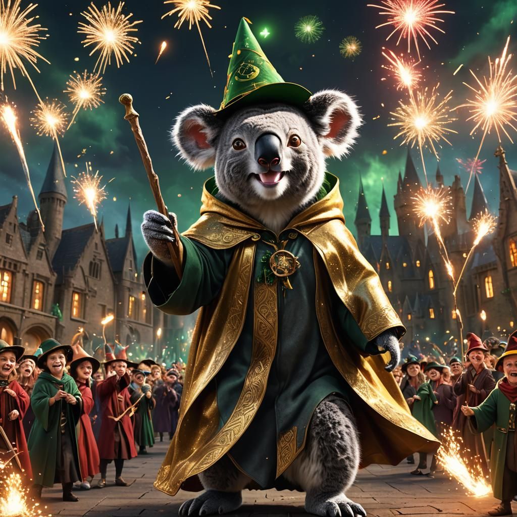 Koala Graduation Day in Hogwarts Arena