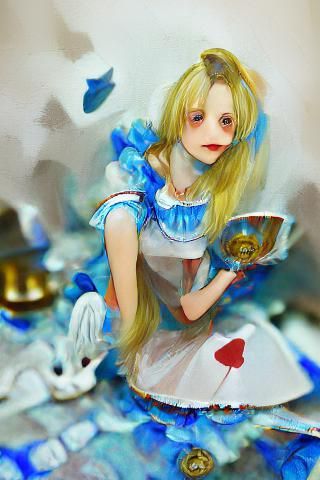 AI Generated Image of Alice