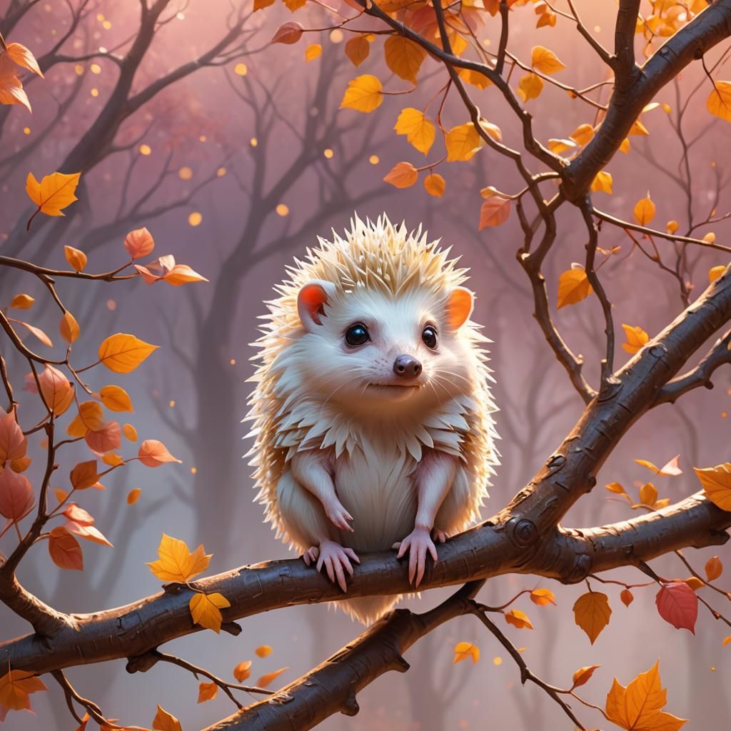 Albino Hedgehog