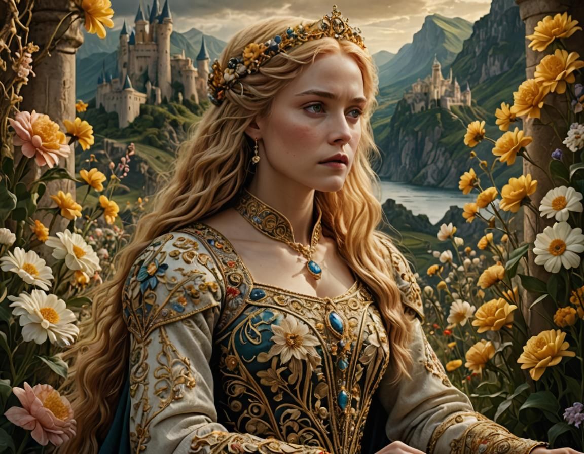 🎵"Guinevere, had golden hair". 🎶💔