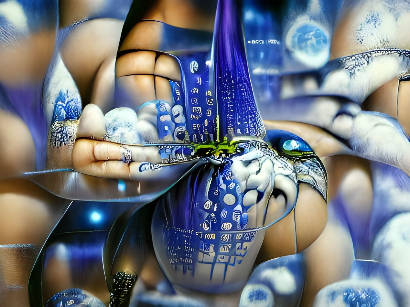 Goddess of Time: 3D Artstation Masterpiece