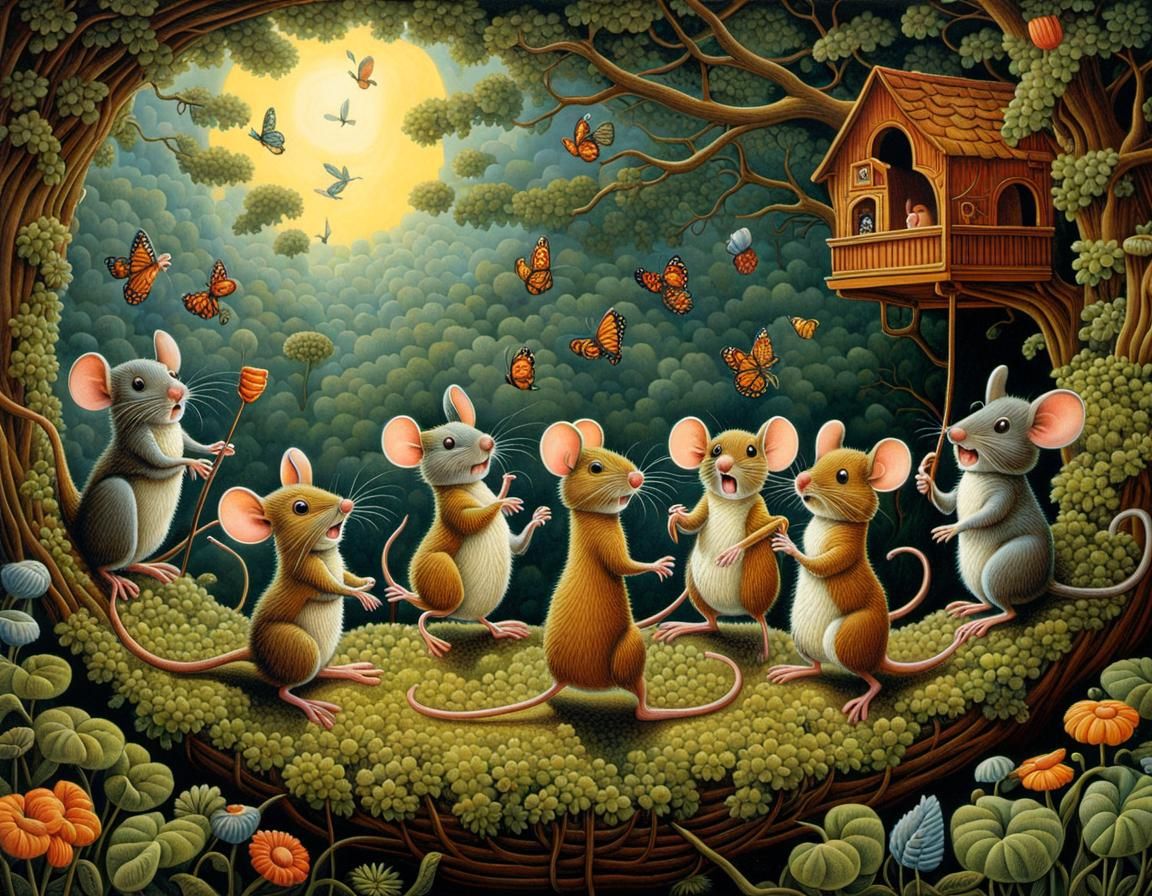 MICE SINGING & DANCING