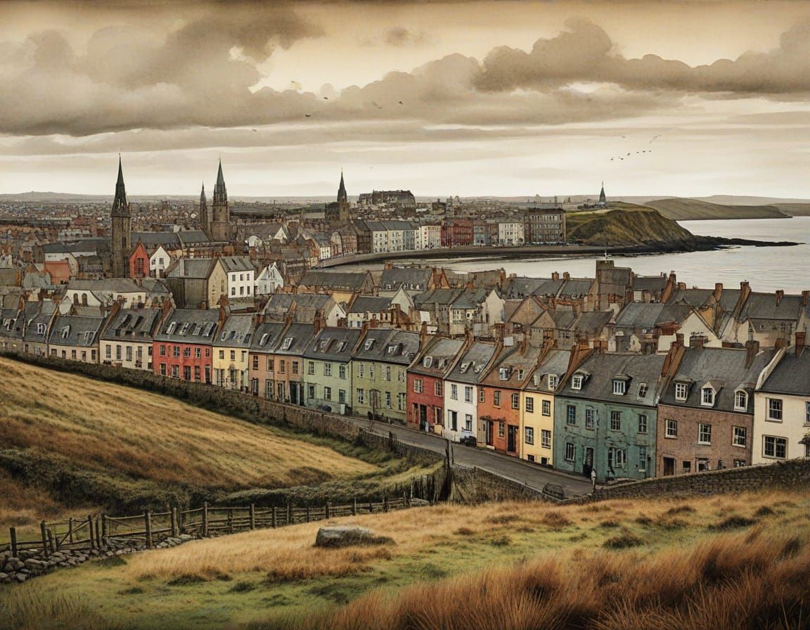 "Dublin, Ireland Row Houses"