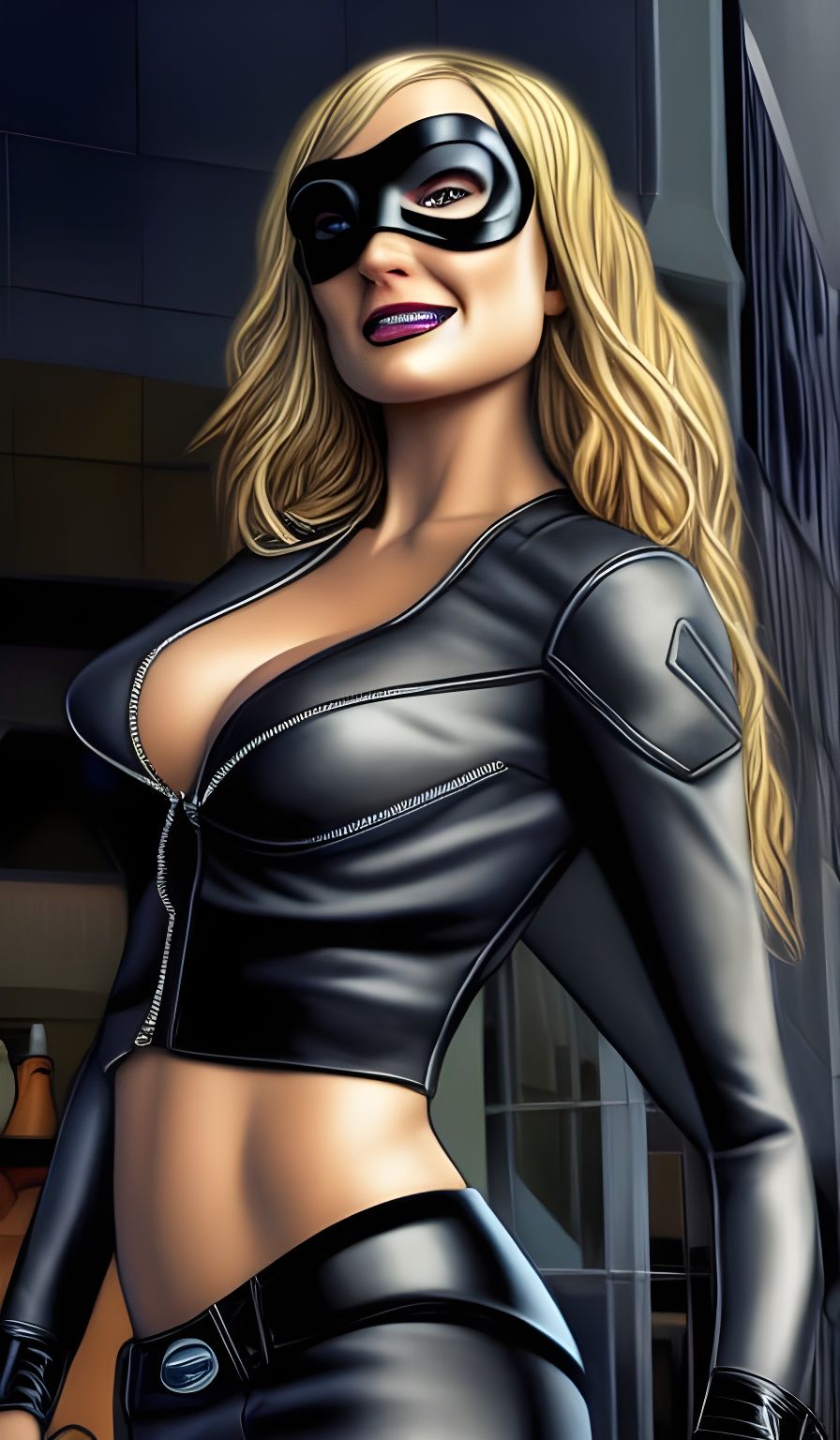Black Canary as Pixar Character
