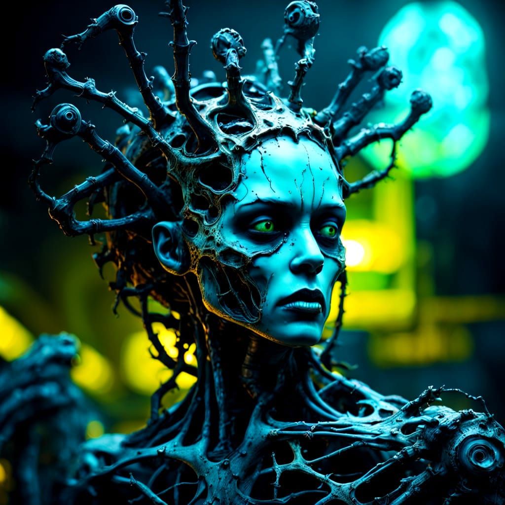 Twisted Reality Death and Decay in Quantum Hivemind