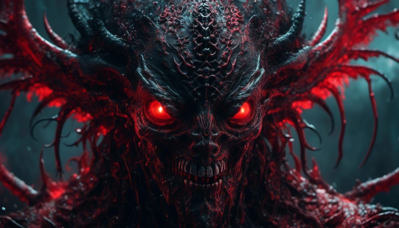 Lovecraftian Demon in a Hellscape