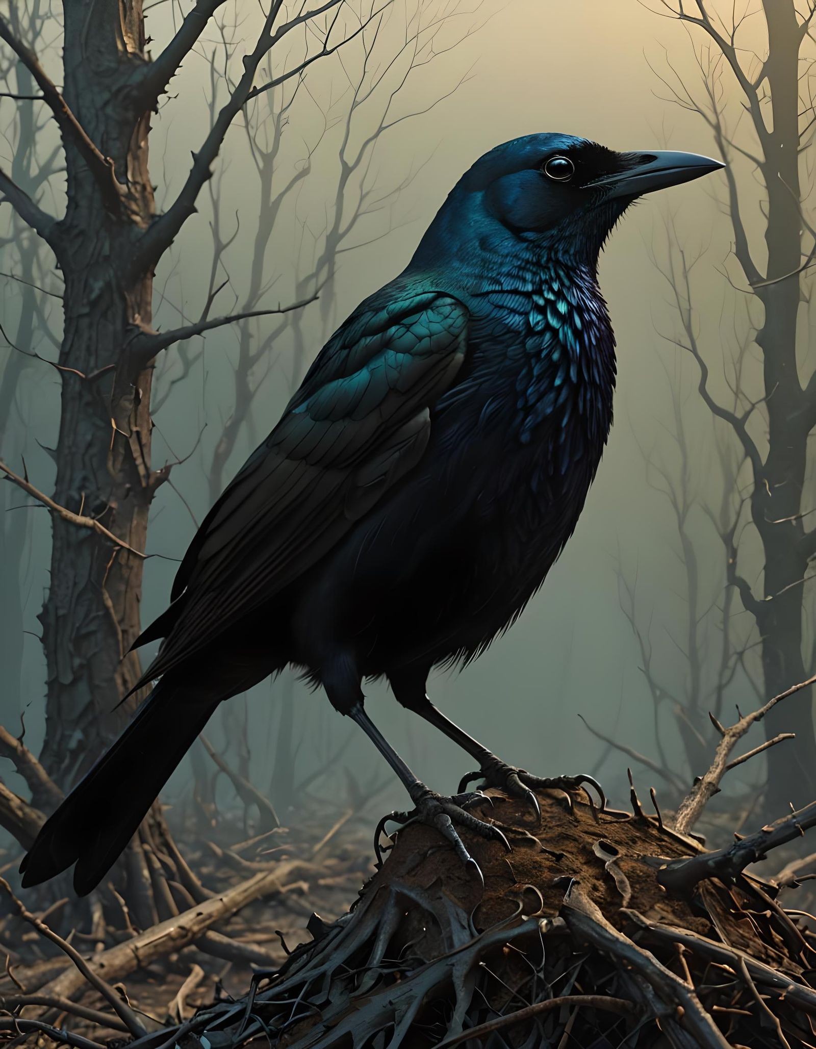 A grackle.