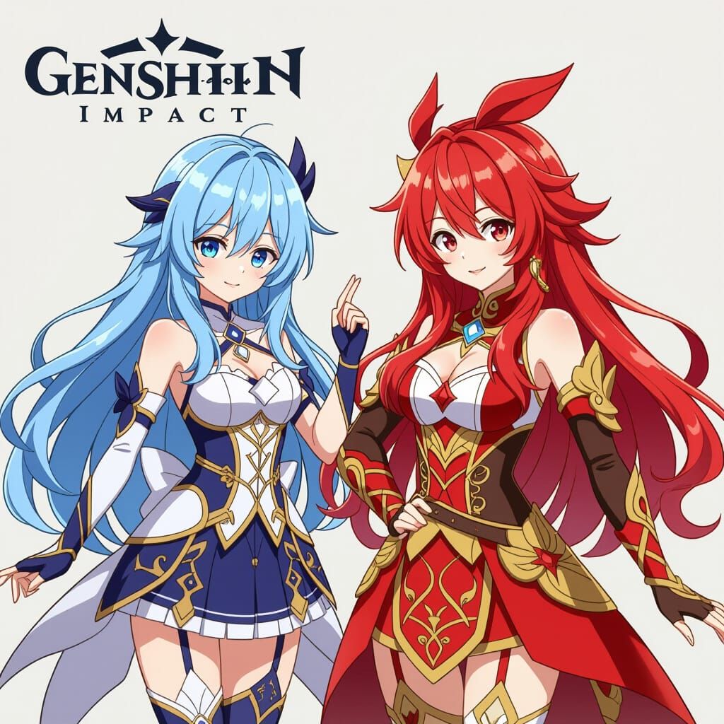 Genshin Impact Inspired AI Art