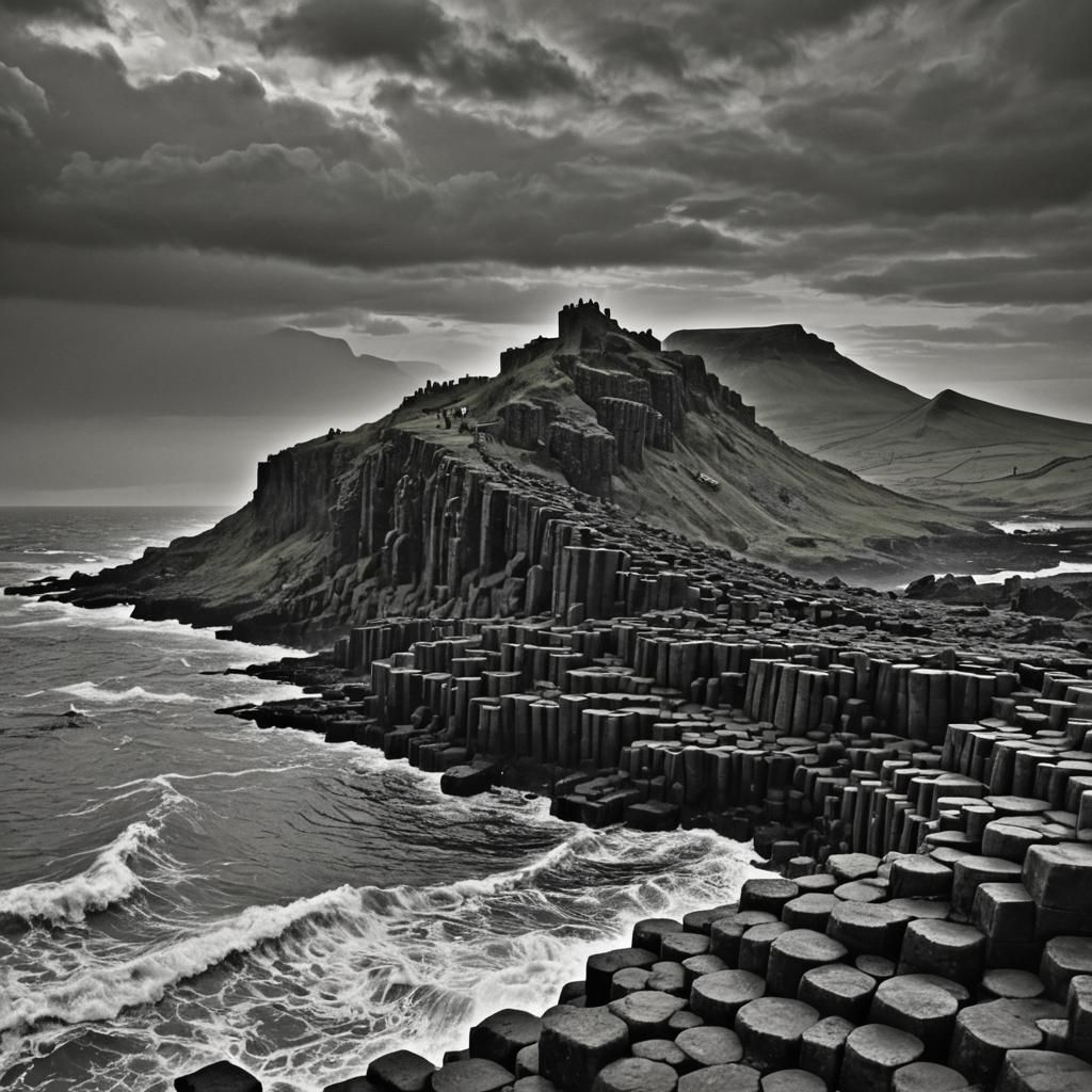 Giant's Causeway: Northern Ireland in Horror Style
