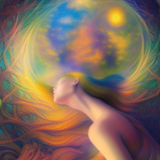 Dreaming of Connection: A Highly Detailed Render