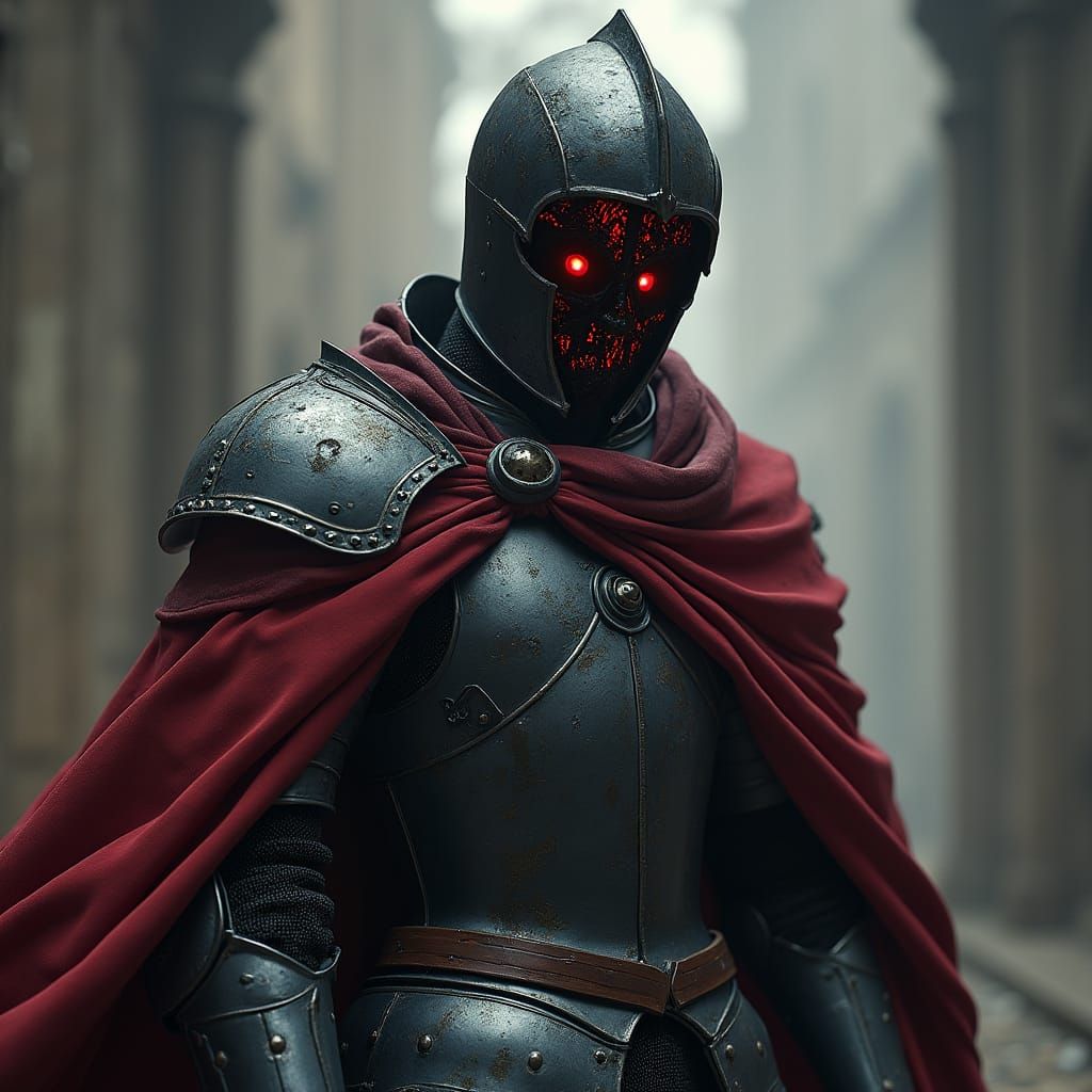 Corrupted Knight in Dark Shadows