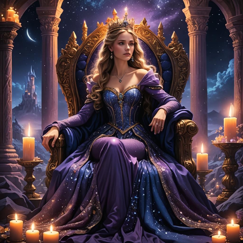 Princess of the Night Sky: Fantasy Concept Art