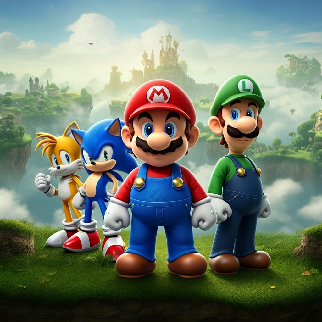 Heroic Legends Unite in Vibrant Dreamscapes