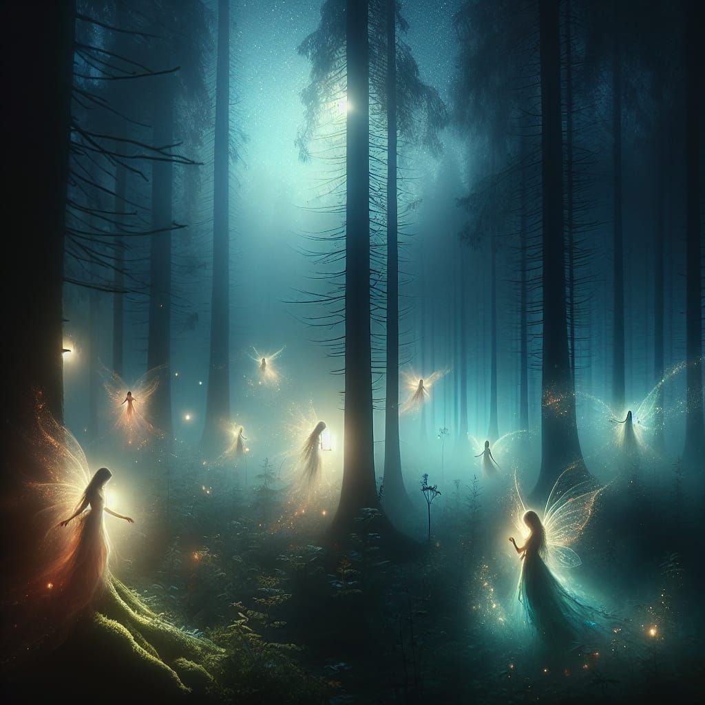 Whispers of the Fae Realm at Dusk