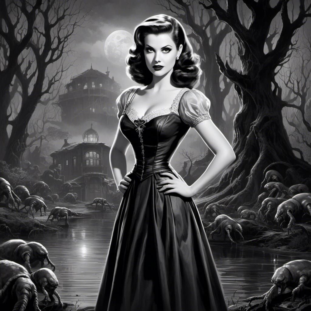 Anna Kendrick in Eerie Sci-Fi Swamp Film Still