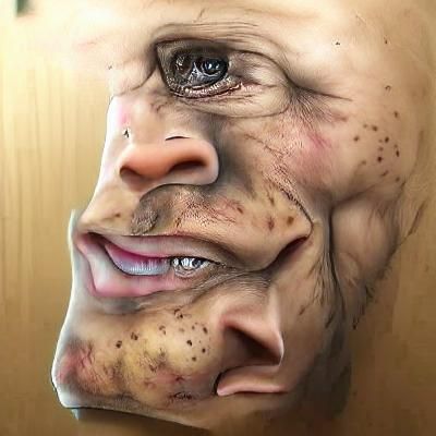 Realistic Human Face Generated by AI