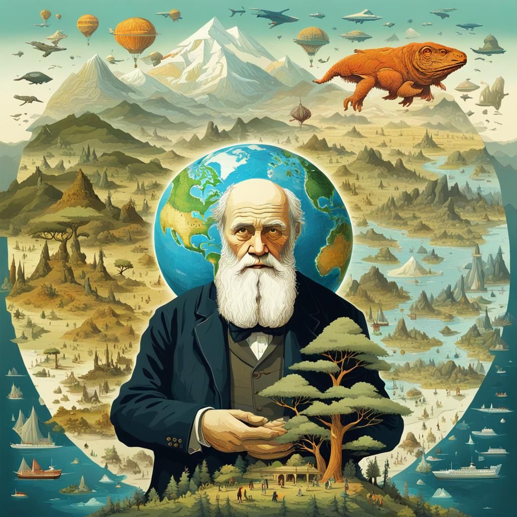 Charles Darwin.