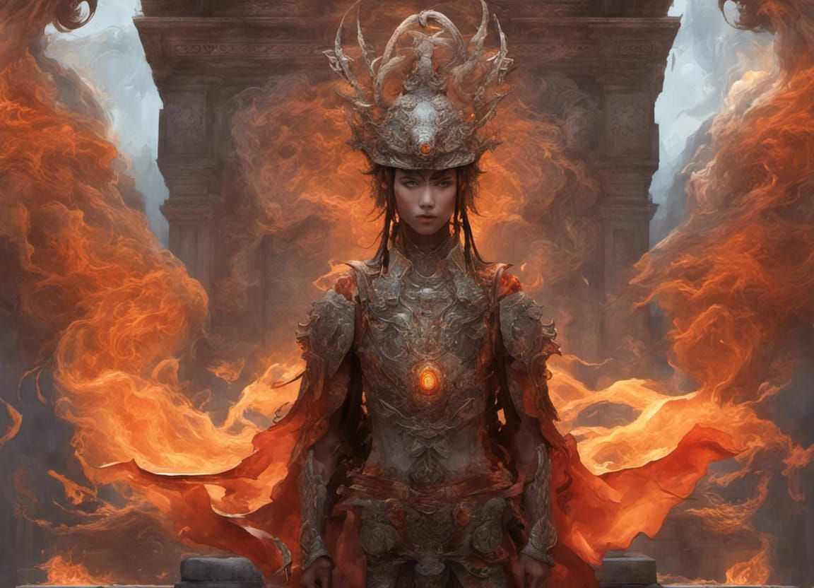 XIANXIA FIRE DEMON (FEMALE)