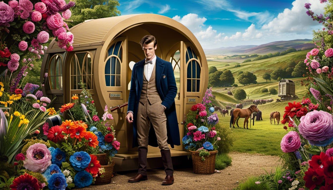 Doctor Who Meets My Little Pony: Hyperrealistic Mashup