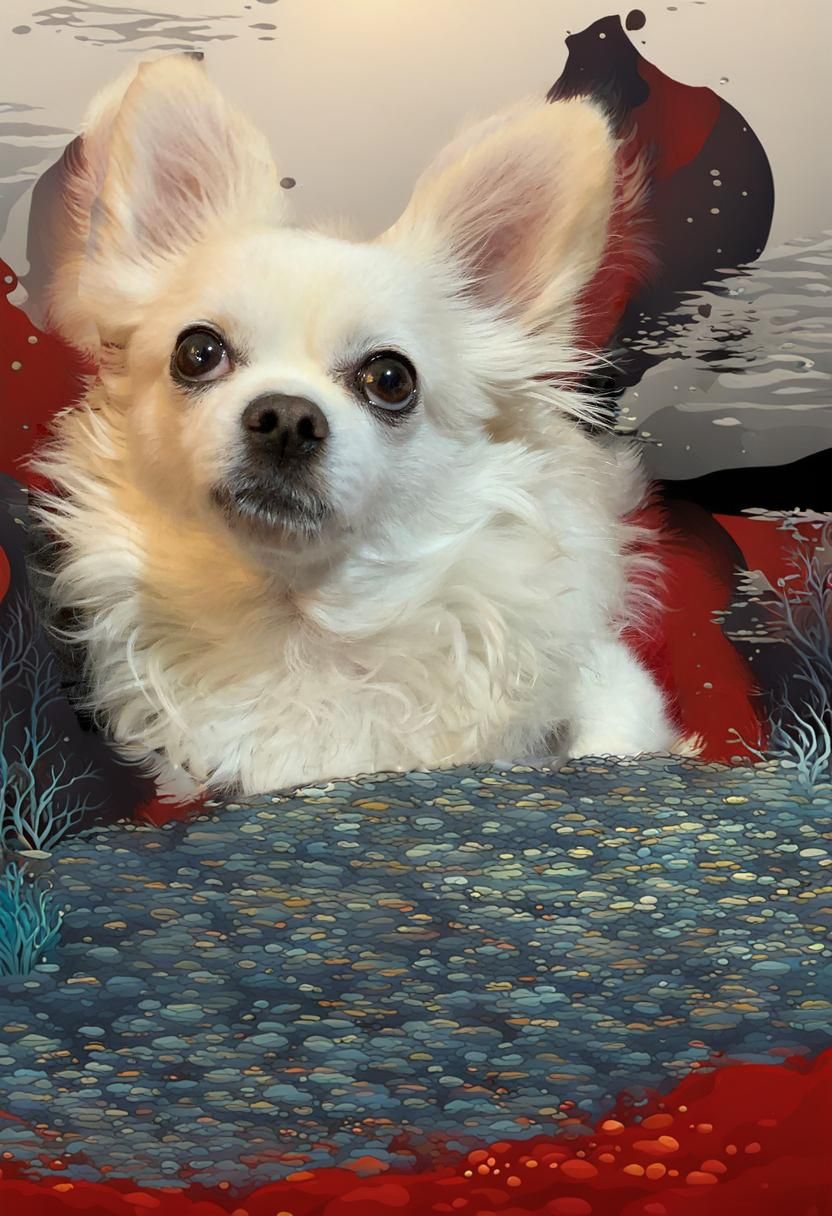 Colorful Underwater Scene Generated by AI