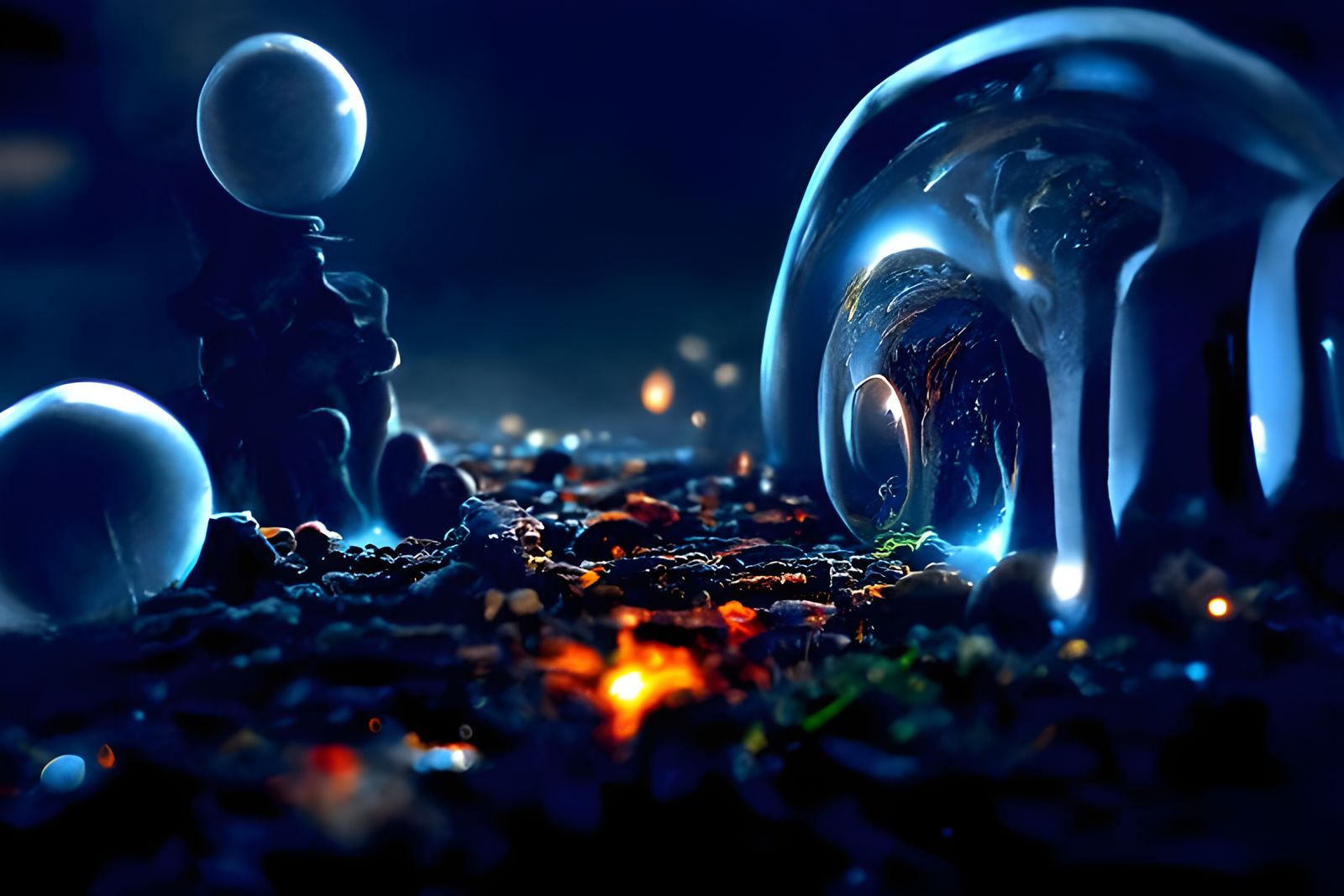 Spectacular Planetary Demise in Cold Fusion Display