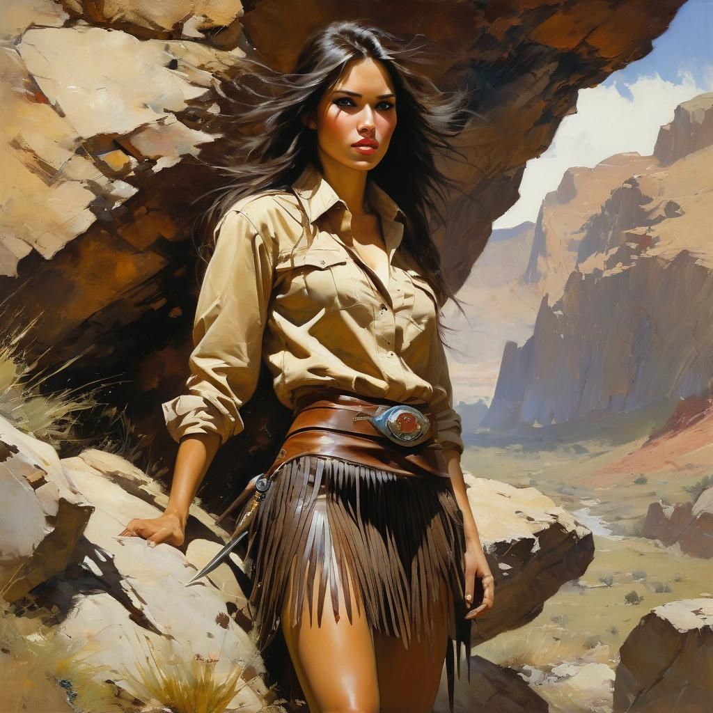 Comanche huntress