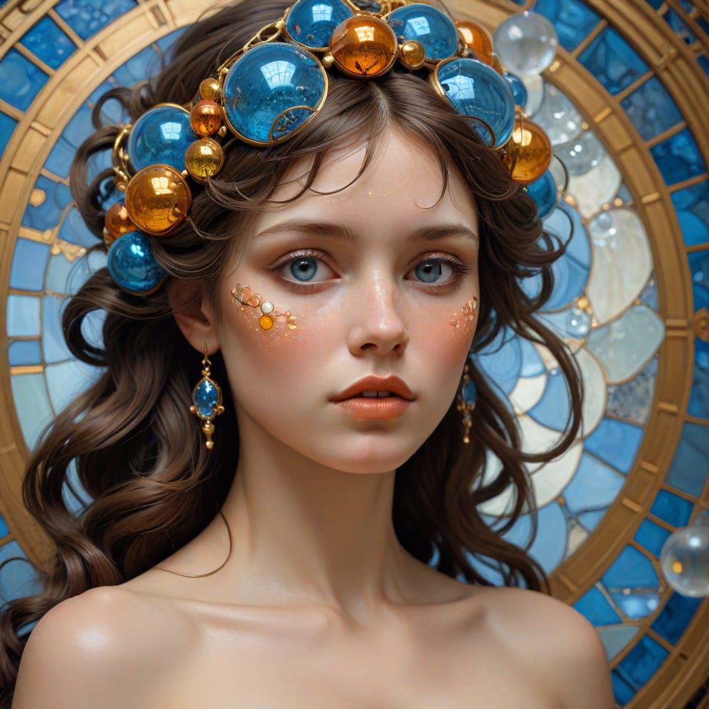 Une très belle femme brune