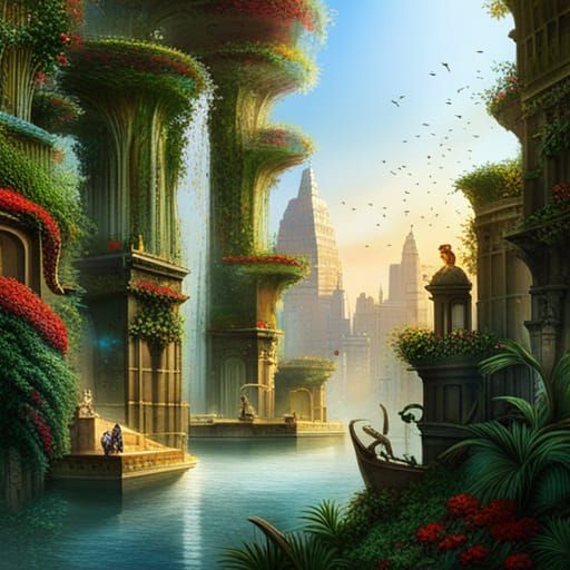 Hanging Gardens of Babylon: A Botanical Paradise