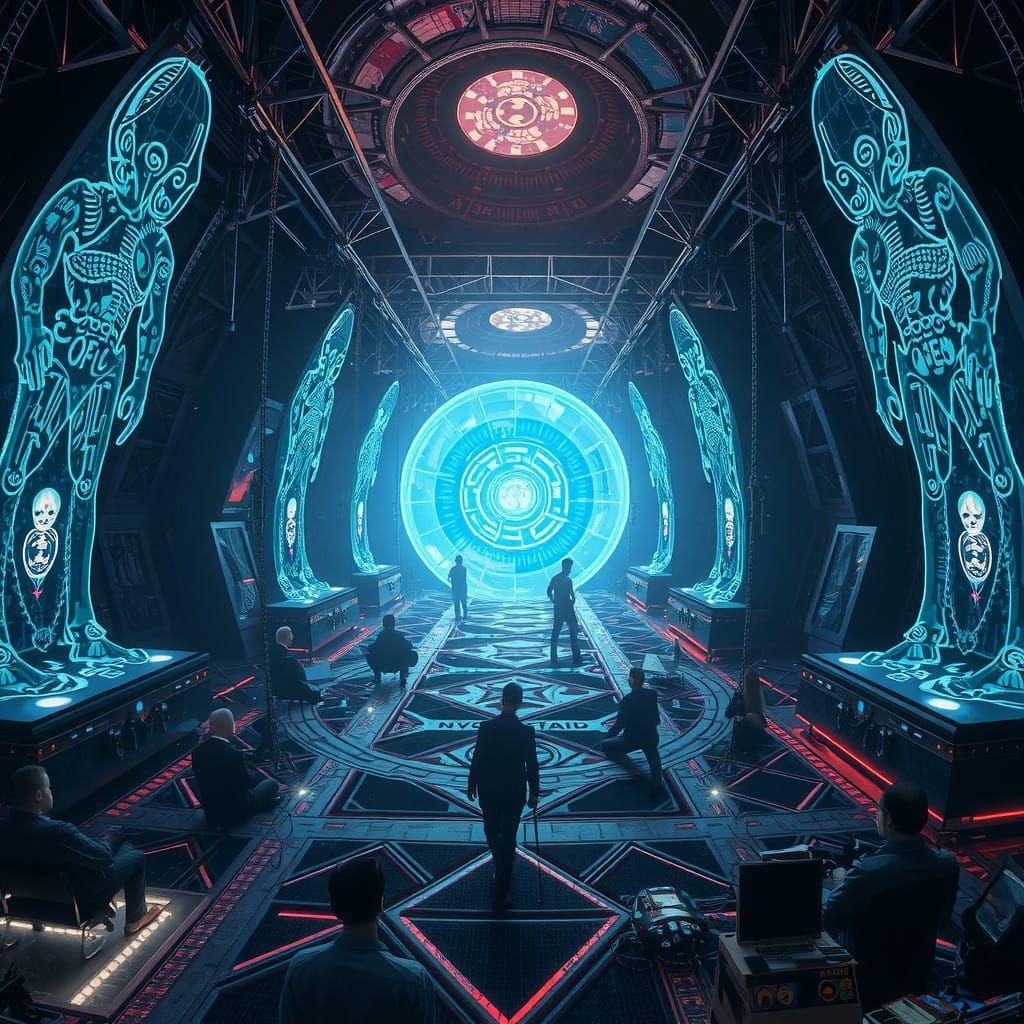 Ethereal Holographic Phenomenon in a Bygone Era