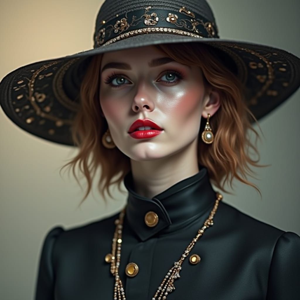 Opulent Gold and Silver Filigree Sculpture