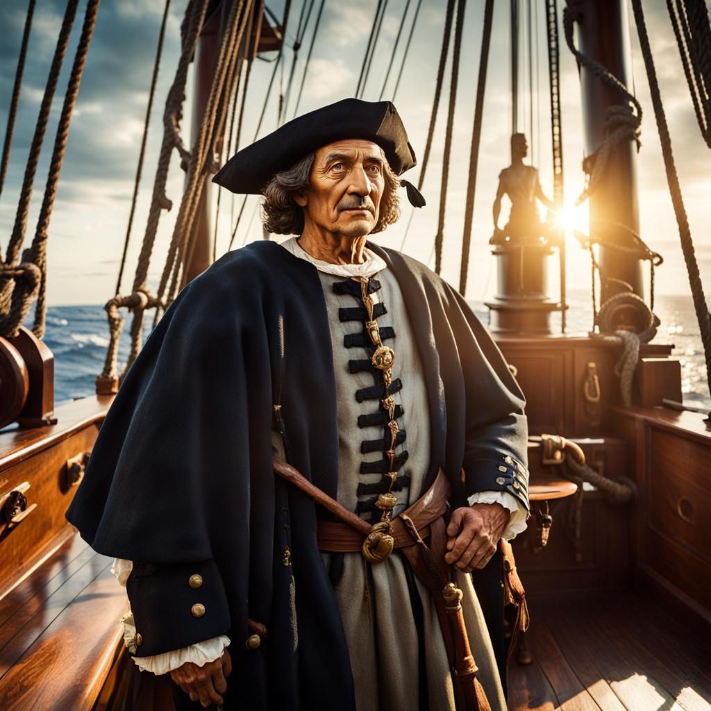 Christopher Columbus, explorer and navigator