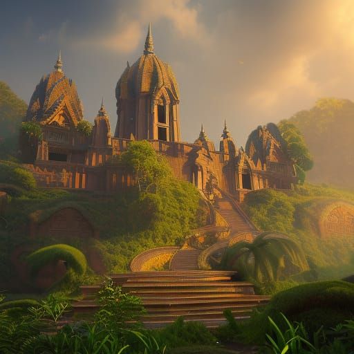 Sri Lankan Princes in Detailed Matte Painting