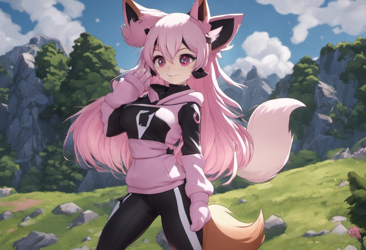 D-Kimiko, fuffly paws, and the fox ears!!!!