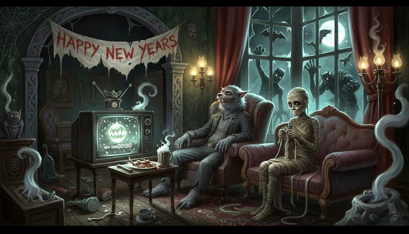 Elderly Werewolf Sleeps Through New Year's Eve