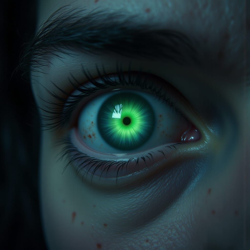 Surreal Eye Watches Over City Streets in Dramatic Light