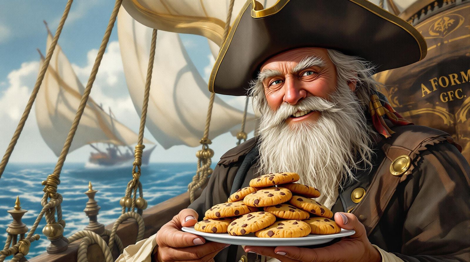 Pirate's Sweet Plunder in Vivid Detail