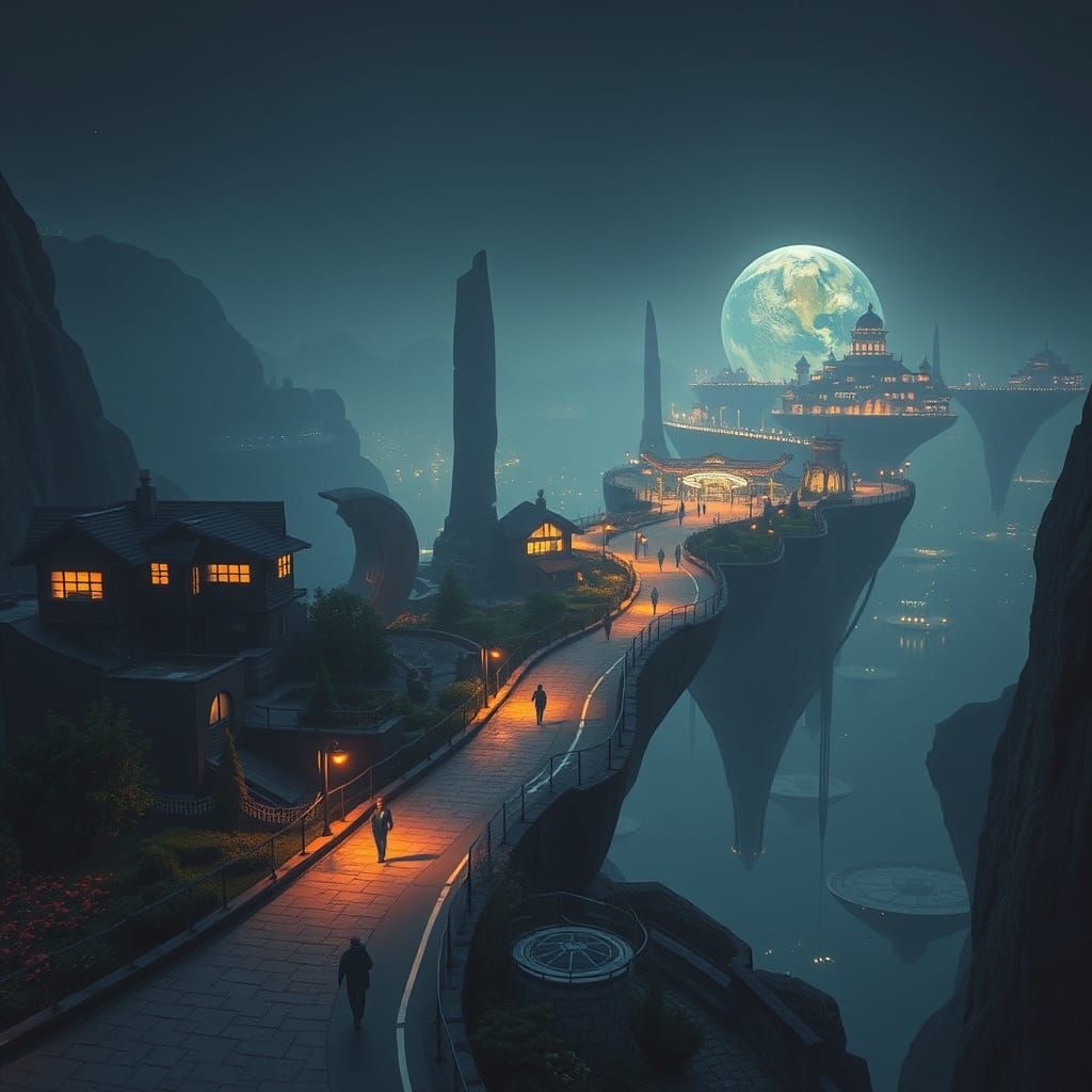 Cosmic Market on the Edge of Eternity