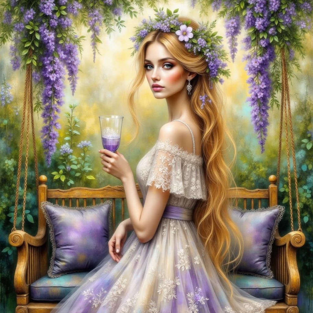 Tranquil Summer Afternoon in Soft Realism