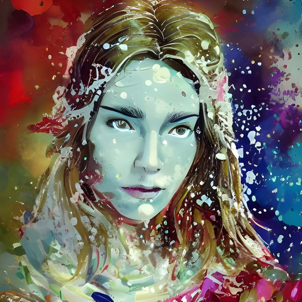 Anthropomorphic Lion in Hoodie: Japanese-Style Digital Art