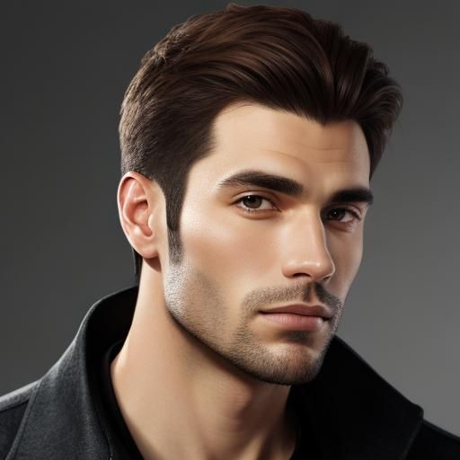 Studio Quality Male Portrait