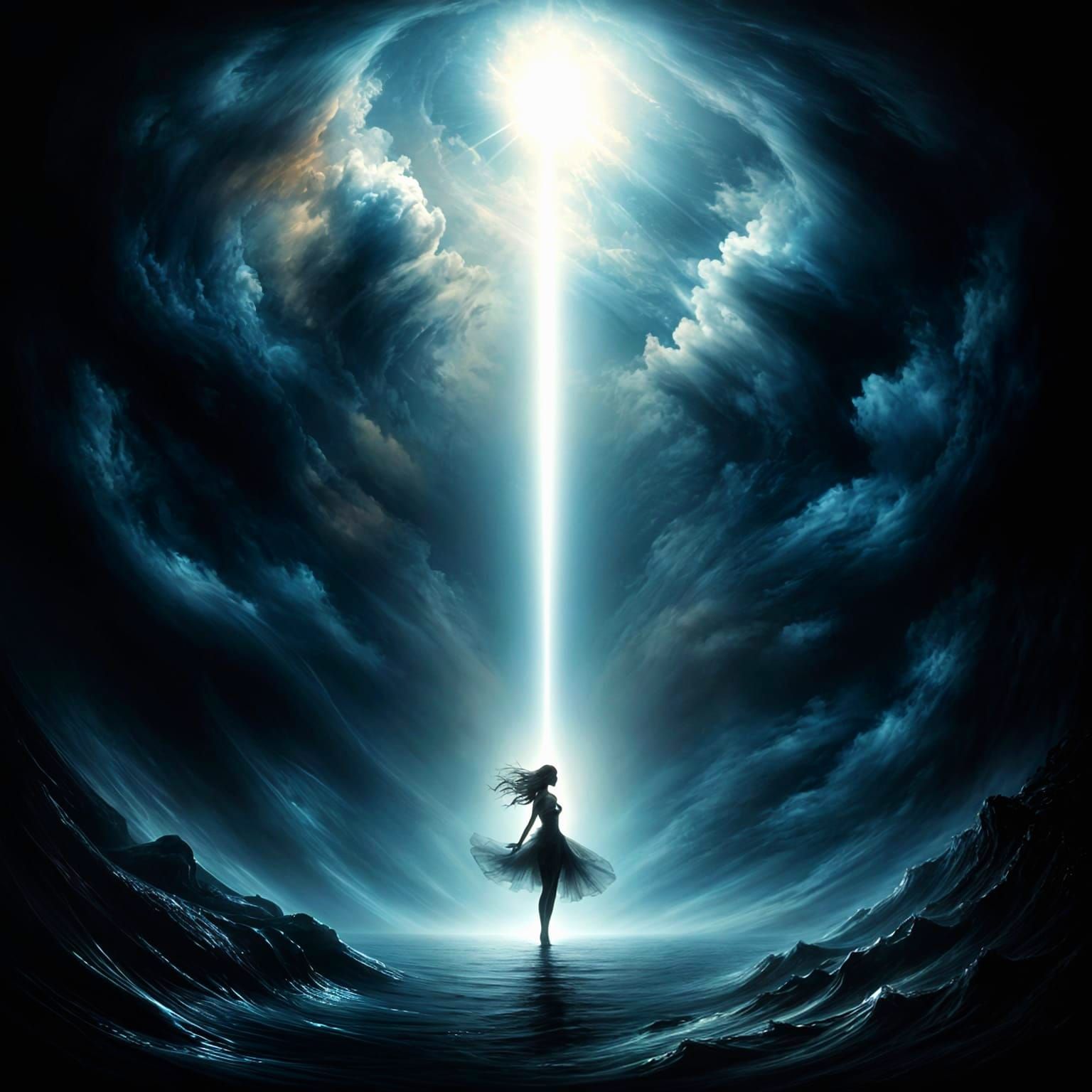 Ocean Dance: Woman of Light in the Deep