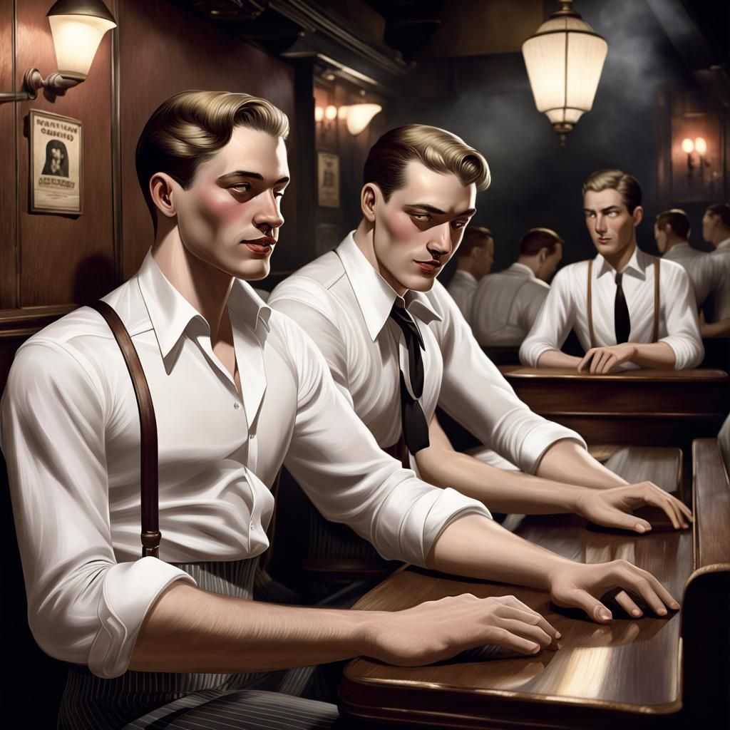 At the secret gay bar