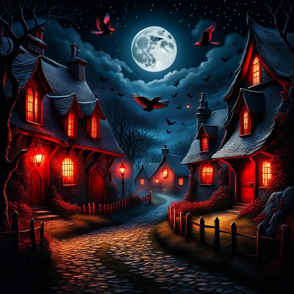 Haunted Countryside Village