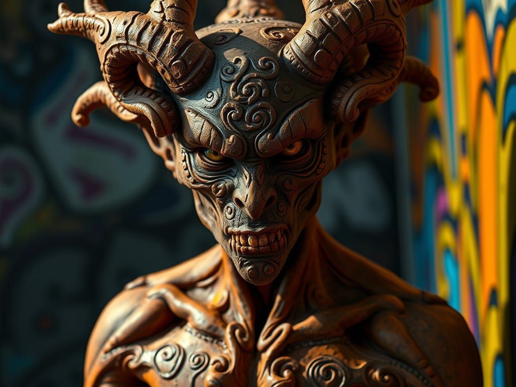 Ancient Claythian Mystic in Exquisite Detail