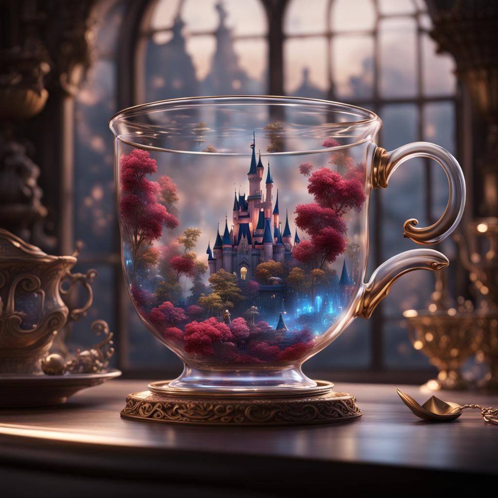 Disney World in a Teacup: Fantasy Concept Art